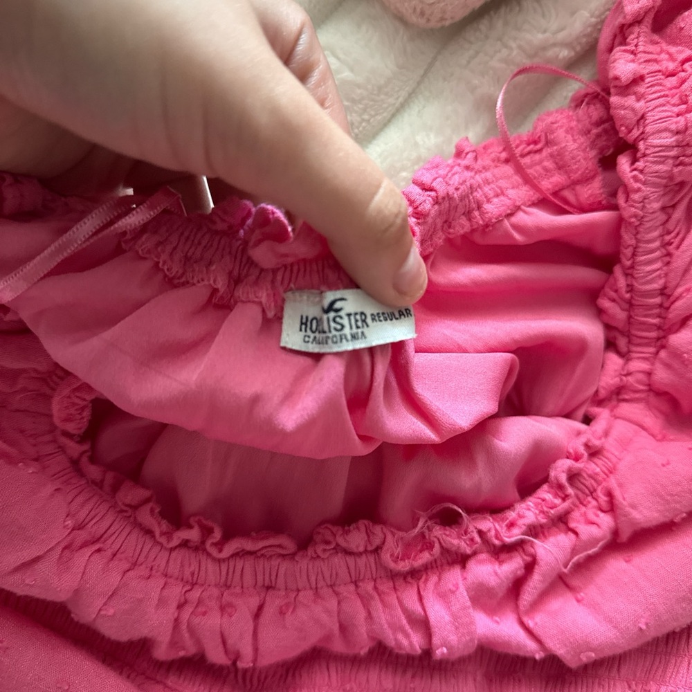Pink Ruffled Dress - Picture 3 of 5